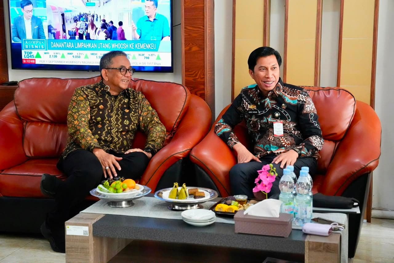 Ir. H. Andi Ihsan. S.T., M.M Dampingi Kunker Sekjen Kementerian Pekerjaan Umum RI