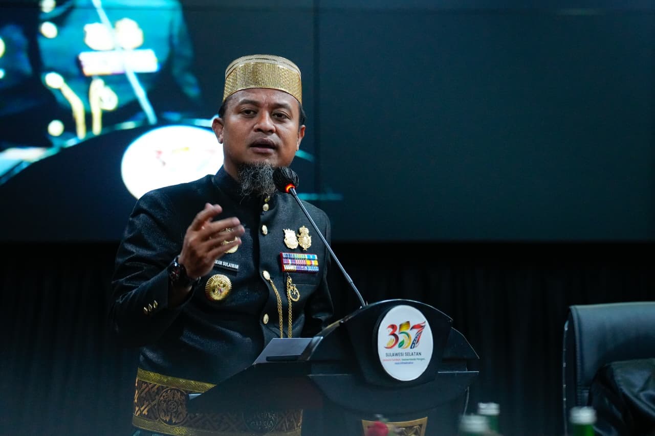 Hari Jadi ke-357 Sulsel, Gubernur Andi Sudirman Perkuat Infrastruktur dan Ekonomi Kerakyatan